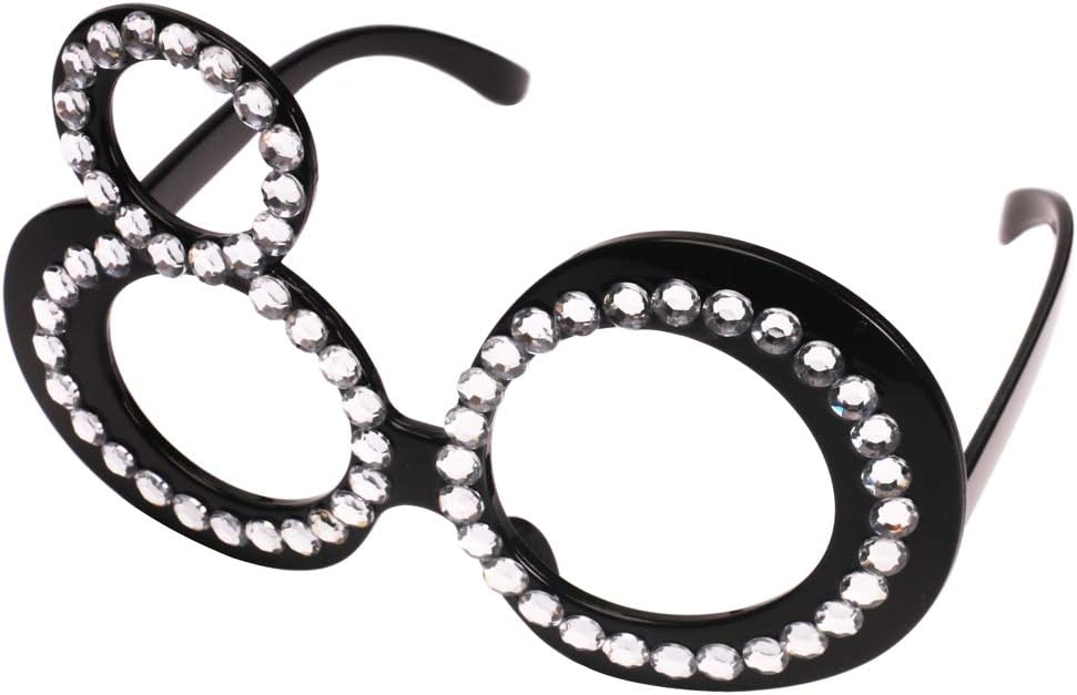 Ocean Line 80th Birthday Glasses - Funny Photo Booth Props | Novelty Eyewear for Kids & Adults, 6 Pack
