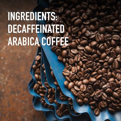 Peet's Decaf House Blend Ground Coffee - 6 Pack of 10.5 oz Dark Roast, Natural Water Processed, Arabica Beans