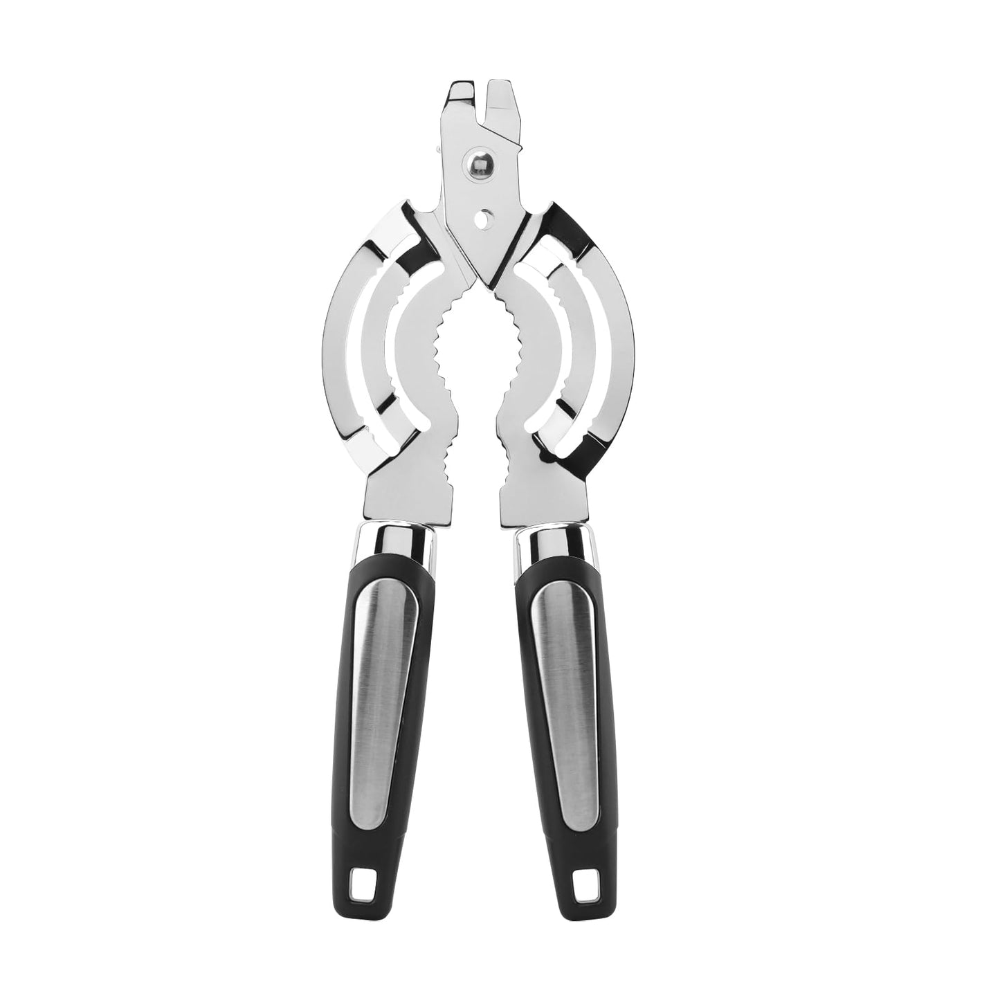 Jar Opener, Stainless Steel Jar-Lid Opener, Multifunctional Jar-Opener for Weak Hands, Beer Bottle-Opener for Arthritic Hands, Seniors with Arthritis