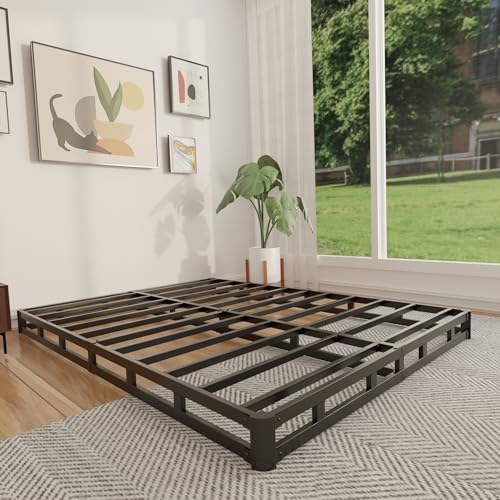 FMDMR King Size 4 Inch Low Profile Heavy Duty Box Spring – Mattress Foundation
