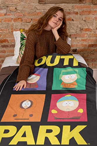 South Park Character Throw Blanket - Soft Plush Kids & Fans Gift