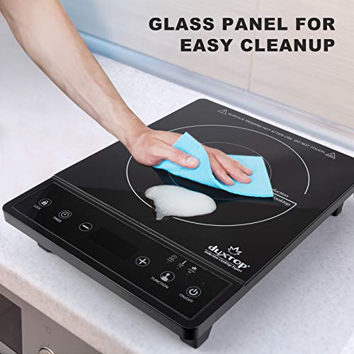 Duxtop 1800W Portable Induction Cooktop - Energy Efficient Burner 8500ST E210C2