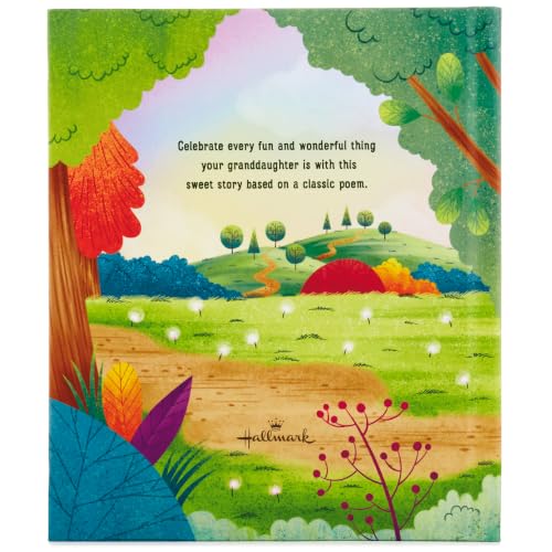 Recordable Children's Book - What Are Granddaughters Made Of? - Hardcover, Rhyming Story with Voice Message