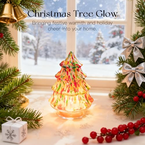 Candeldo Christmas Tree Wax Melt Warmer - Festive Home Fragrance Decor