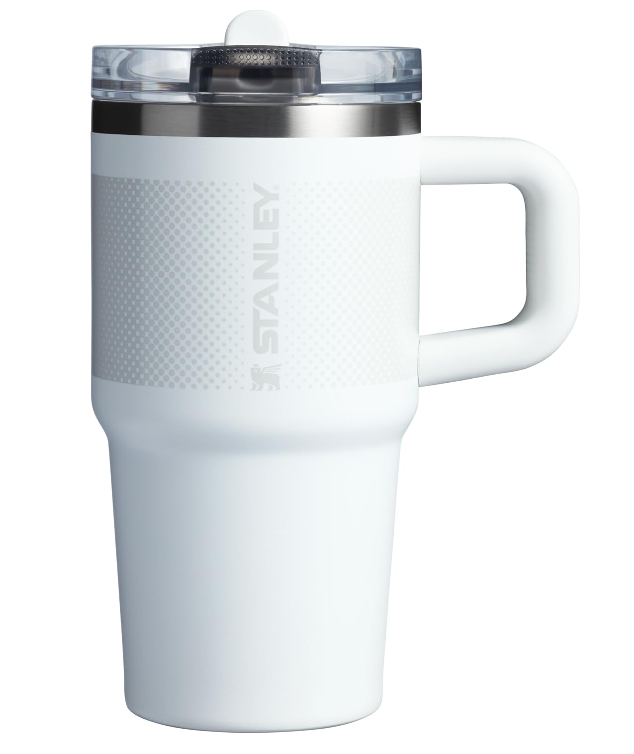 STANLEY Quencher ProTour Flip Straw Tumbler with Leakproof Lid 20 oz | Built-In Straw and Handle | Cup Holder Compatible for Travel | Insulated Stainless Steel Cup | BPA-Free | Frost Fade