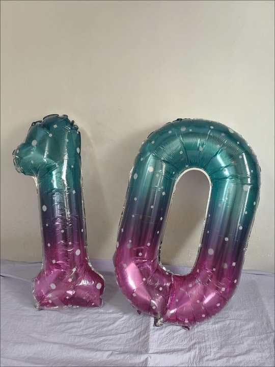 Starry Sky Number 3 Balloon 40 Inch, 3rd Birthday Celebration Supplies for Girls Boys Women Men, 3 Balloon for Girls Boys Theme Party