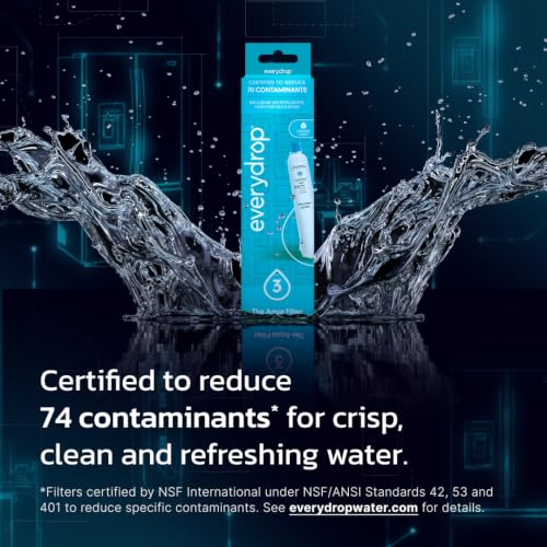 EveryDrop Whirlpool Ice & Water Refrigerator Filter 3 - 1 Pack