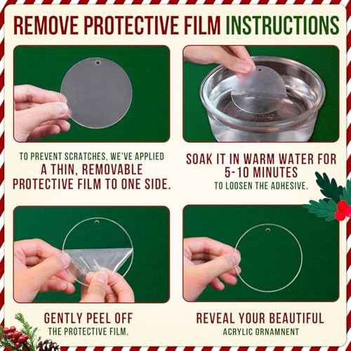 ZAGKOO Memorial Ornament - Memorial Keepsake Ornament for Loss of Loved One - Bereavement Gifts, in Loving Memory Gifts - Remembrance, Sympathy Gift - Acrylic Christmas Ornaments 2025