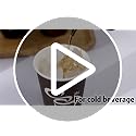 Clawsoff 300 Pack 12 oz Disposable Brown Coffee Cups Leak-Proof Hot Beverage Cups