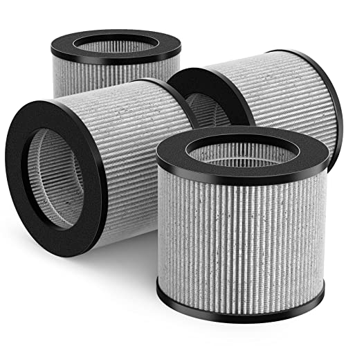 4 Pack Air Filter Replacement for Bissell MyAir Purifiers 2780 Series - HEPA Filter