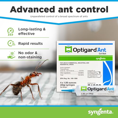 Ant Bait Gel Box with 4 Tubes – Indoor & Outdoor Pest Control, 30g