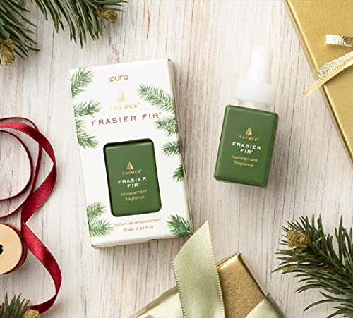 Frasier Fir Scent Diffuser Refill Pack for Pura Smart Diffuser - Long-Lasting Home Fragrance - Siberian Fir, Cedarwood & Sandalwood - 2 Pack