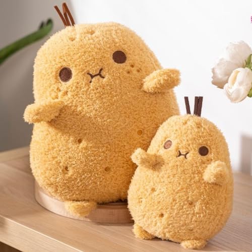 Cute Potato Plush Toy Kawaii Stuffed Animal Soft Stuffed Food Potato Plushie Pillow Toys Doll Kids Gifts 9 Inches