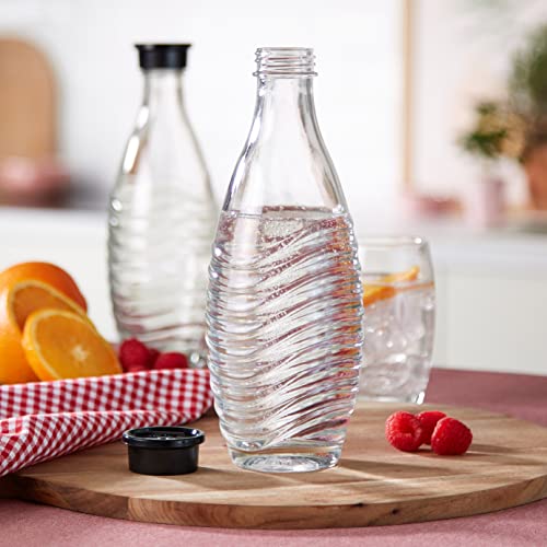 SodaStream Glass Carafe Pack of 2 for Aqua Fizz, Penguin & Crystal - Single Variation