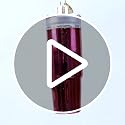 Old World Christmas Pink Glass Kringle Cup Ornament for Christmas Tree