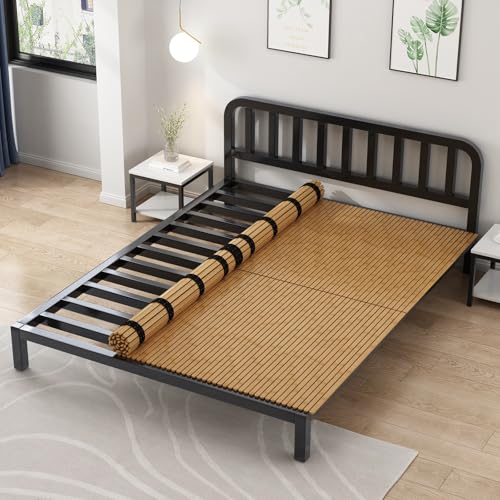 Queen Size Breathable Heavy Duty Roll-Up Bunkie Board - Support Mattress Foundation