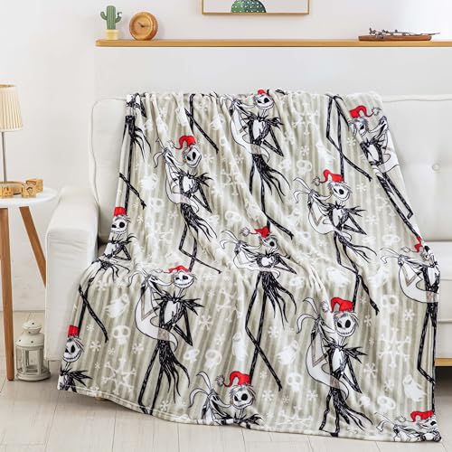 Northwest Nightmare Before Christmas Silk Touch Throw Blanket 50" x 70" Ghostly Holiday
