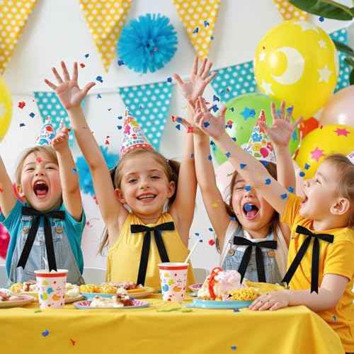 30pcs Ribbon Black Bows for Gift Wrapping 5"¡¿7¡±Gift Bow for Crafts, Twist Tie Bows,Black Bow Decor,Bows for Crafts,Dating,Wedding,Christmas,Birthday Bow Decor (1in Wide)