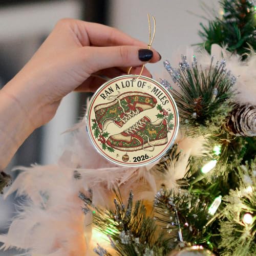 ROCI Funny Christmas Ornament - 3.6in Acrylic Gag Gift for White Elephant Stocking Stuffers