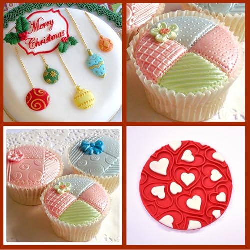 ICNYEKl Christmas 3D Crystal Ball Fondant Mold I-74 Cake Decorating Tool