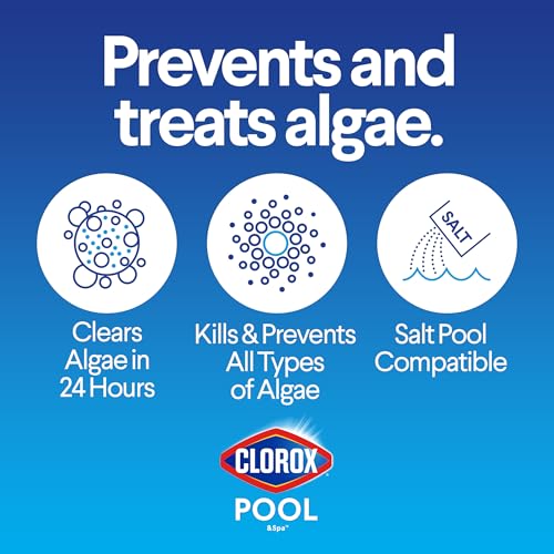 Pool Algaecide All-in-One Killer - XtraBlue Variation, 40oz for Salt Pools