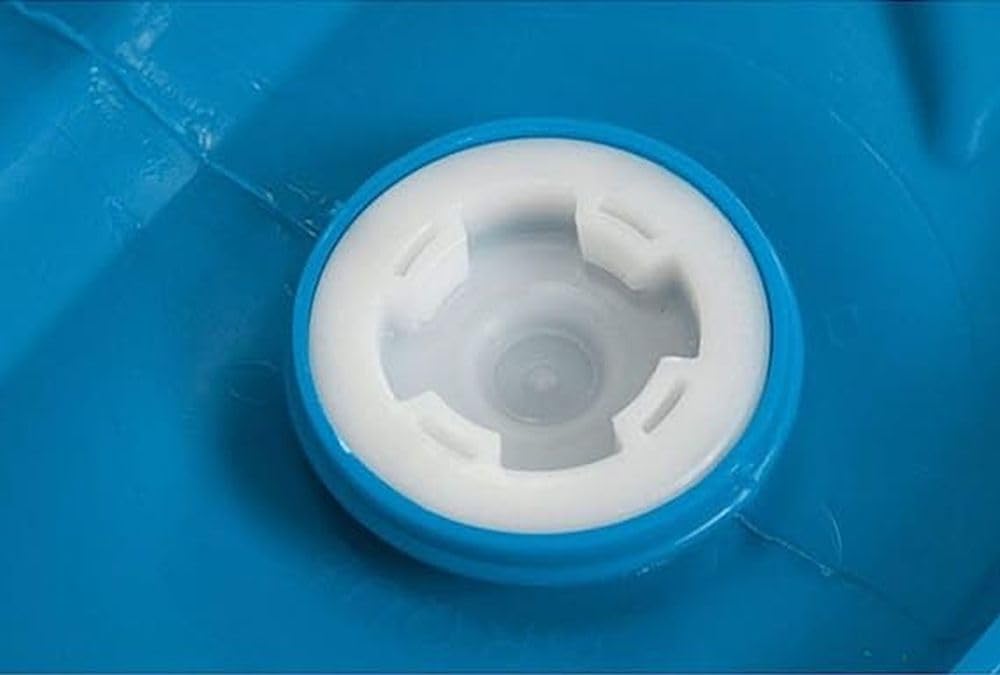 55 Gallon Blue Water Barrel | Solid Mold |2 Inch Bung Holes, Good for Long Term Drinking Water Use | BPA Free