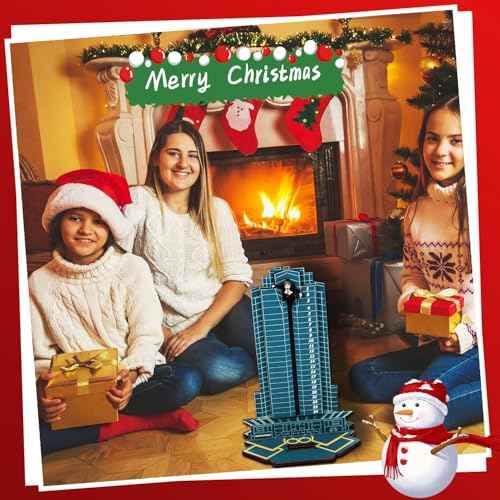 2023 Christmas Die Hard Advent Calendar-Thanksgiving Halloween Christmas Countdown Decoration Calenda£¬Hans Gruber Advent Calendar£¬Hans Gruber Drop from Nakatomi Square, Calendar for Desktop Wooden