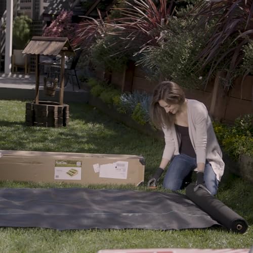 ECOgardener Premium 5oz Landscape Fabric - 3ft x 50ft Weed Barrier