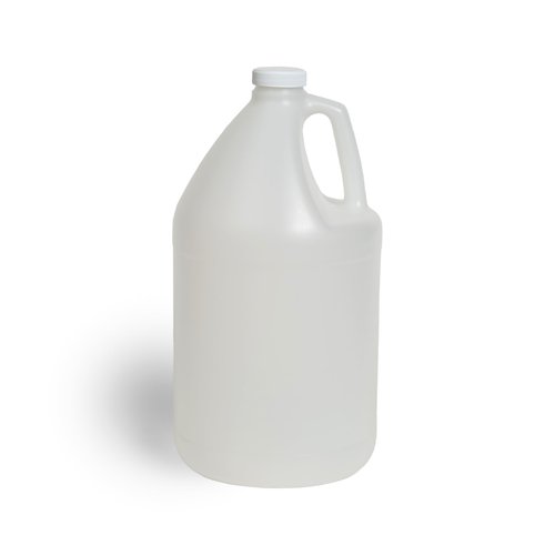 FastRack 1-Pack 1 Gallon Water Bottle - Round Plastic Jug Container with Lid | White Food Grade Gallon Water Jug, BPA-Free, Leak-Proof Pitcher with Lid Fermentation, Brewing, Storage & More