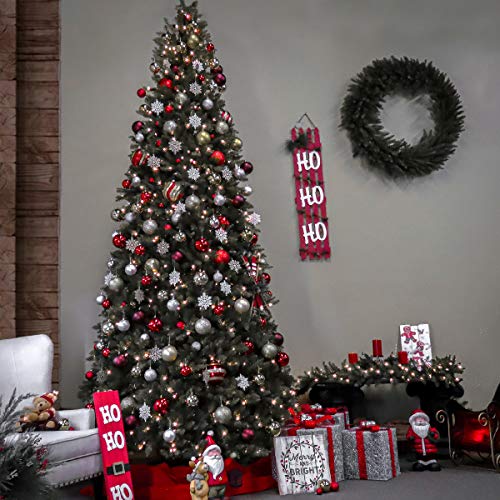 14ft Unlit Dunhill Fir Artificial Christmas Tree, Full Profile, 28ft Variant Included