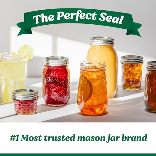 Ball Mason Jar Lids Regular Mouth Pack of 72 for Canning & Food Storage