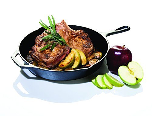 Lodge Cast Iron Skillet Set 3-Piece Bundle - 12, 10.25 & 8 Inch Frying Pans