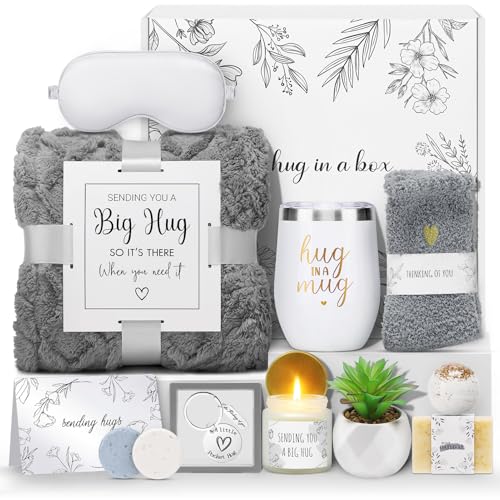 Sympathy Gift Basket for Loss of Loved One — Comfort Care Package for Women