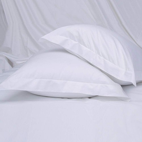 FLXXIE Microfiber Euro Pillow Shams - Set of 2 Soft, Fade & Wrinkle Resistant Covers | White, 26x26 Inches