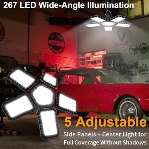 Solar Shed Light with Motion & Constant On LED 267 Brightness