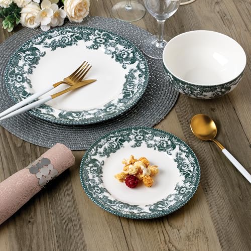 Joseph Sedgh Collection Montana Chip-Resistant Porcelain Dinnerware Set 12-Piece