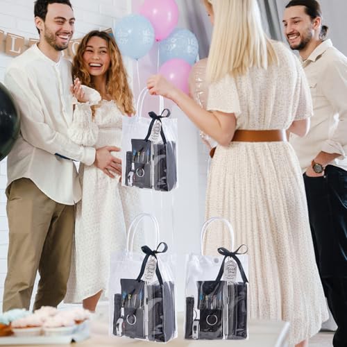 Wishfond Black 60PCS Men’s Baby Shower Prize Set with Multi-Tools & Accessories