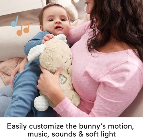 Baby Plush Bunny Soother with Sound & Light - Pack of 1