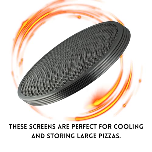Folding Pizza Rack with five 14 Inch Screens