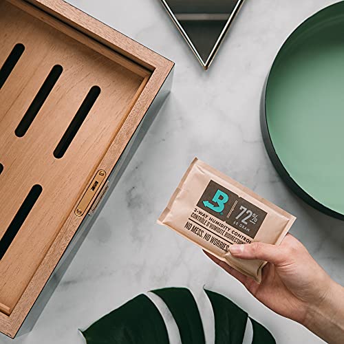 Boveda 72% Humidity Control Packs, Size 60, 20-Pack - for Dry