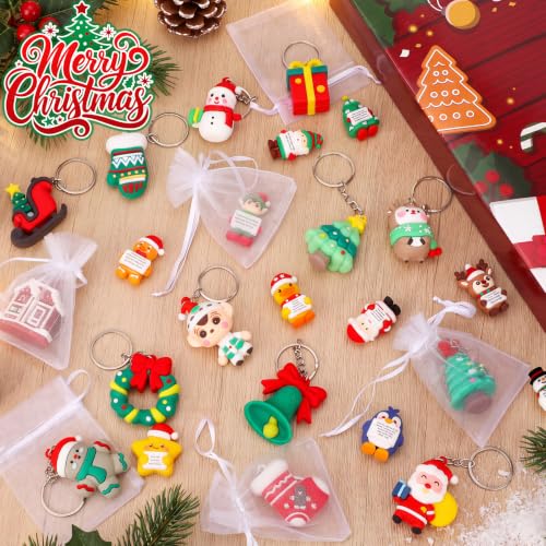 GLEEMPOPS Advent Calendar 2026 – 24 Days of Christmas Mini Figures & Keychains