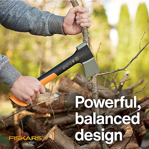 Fiskars X7 Small Hatchet Axe - 14-Inch Camping & Kindling Chopper - Variation of THIS listing