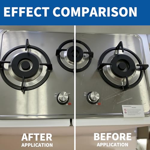 Yadool Stainless Steel Scratch Remover Kit for Non-Coated Appliances