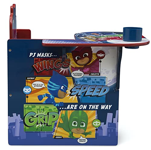 Kids Desk Chair with Storage Bin for Arts & Crafts, Homework, Homeschooling