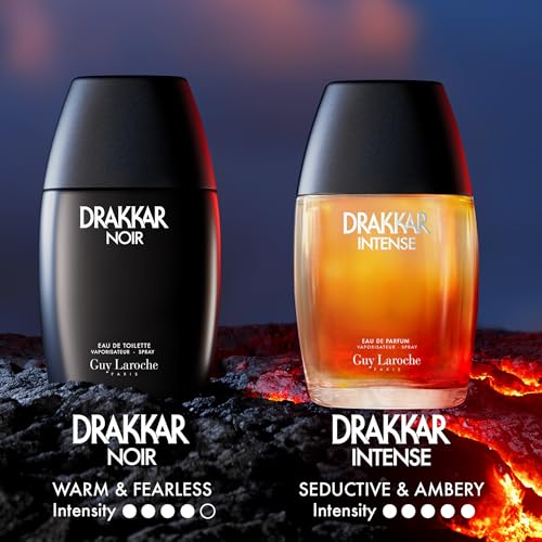 Drakkar Noir Men’s Eau de Toilette - Intense Aromatic Fougere Fragrance 6.76 Fl Oz