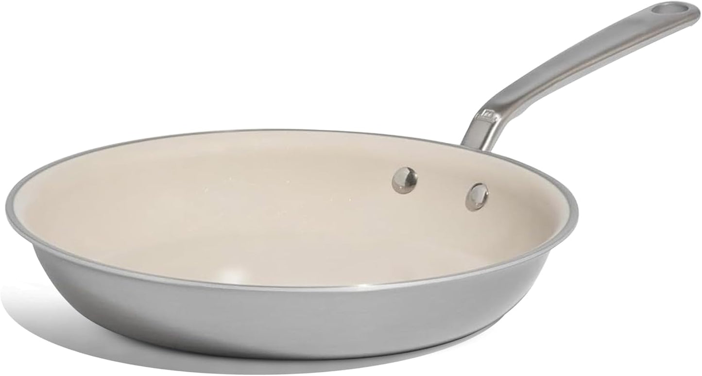 Made In Cookware 10" Ceramic Non-Stick Frying Pan | 5-Ply Stainless Clad, Stay-Cool Handle, USA-Made