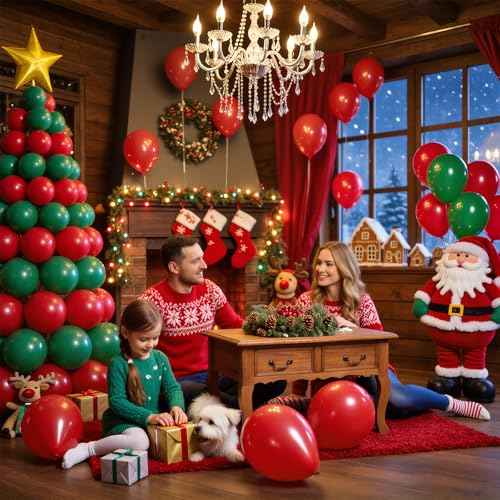 Red Balloons 100 Pack 12 Inch Red Latex Balloons for Graduation Wedding Valentine's Day Christmas Engagement Birthday Party Decorations