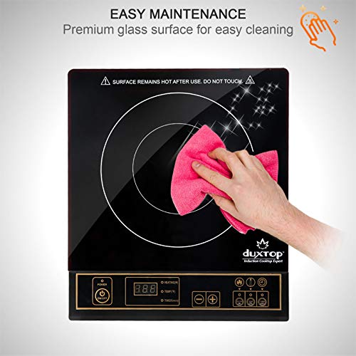 Portable Induction Cooktop 1800W with Digital Timer - Gold 8100MC