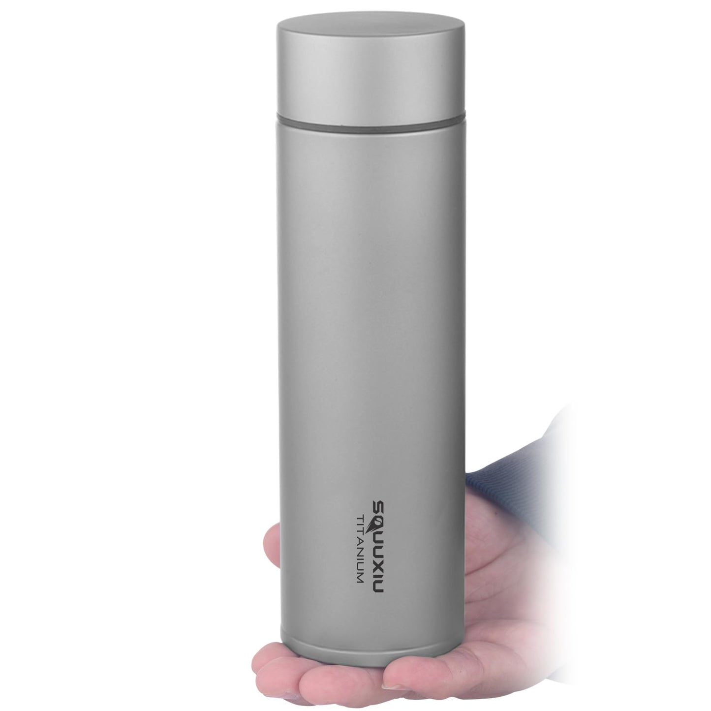 Lightweight Travel Insulated Water ttle 450ml Vacuum Flask with Tea Filter Outdoor Metal Water ttles Camping Hiking Travel ttles