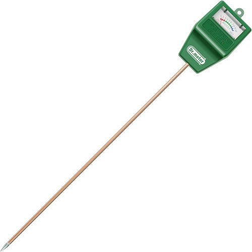 Dr.meter Soil Moisture Meter - Long Probe Hygrometer for Indoor/Outdoor Plants | No Battery Needed